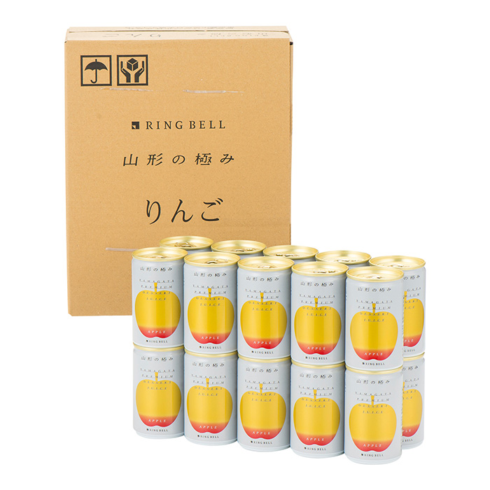山形県 プレミアムデザートジュース アップル２０缶入