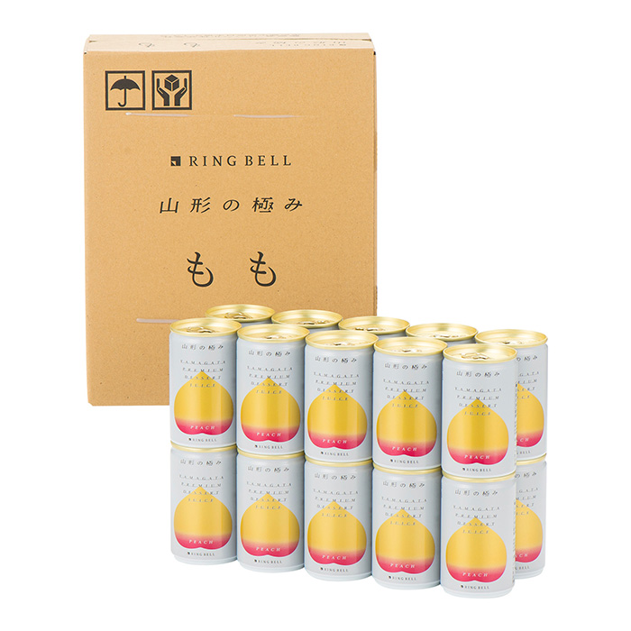 山形県 プレミアムデザートジュース ピーチ２０缶入
