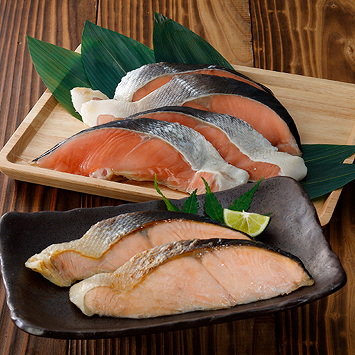 北海道産鮭の食べ比べセット