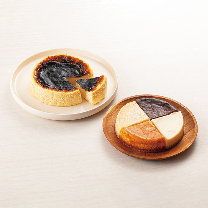 〈北海道からの福音〉ボーノボーノ ４種のアソートチーズケーキとバスク