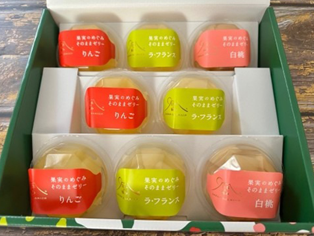 果実のめぐみそのままゼリー 写真2