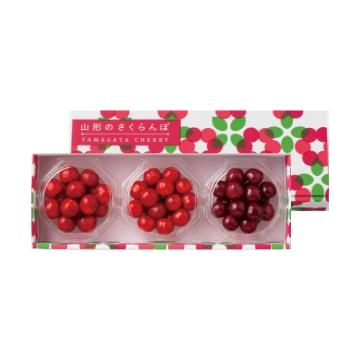 紅秀峰・佐藤錦・紅さやか 各100g
