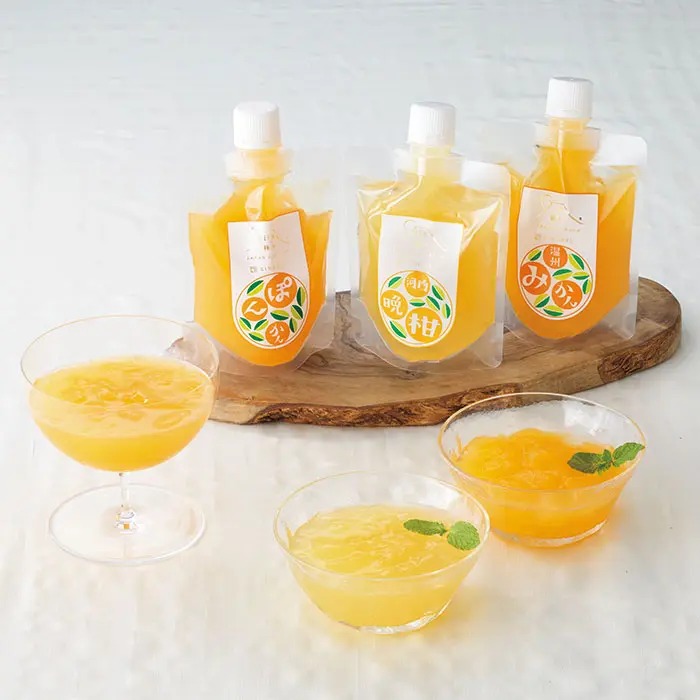 果汁たっぷり飲むゼリー 4個